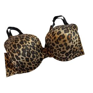 ⸻

Leopard Print Push Up Bra Animal Print